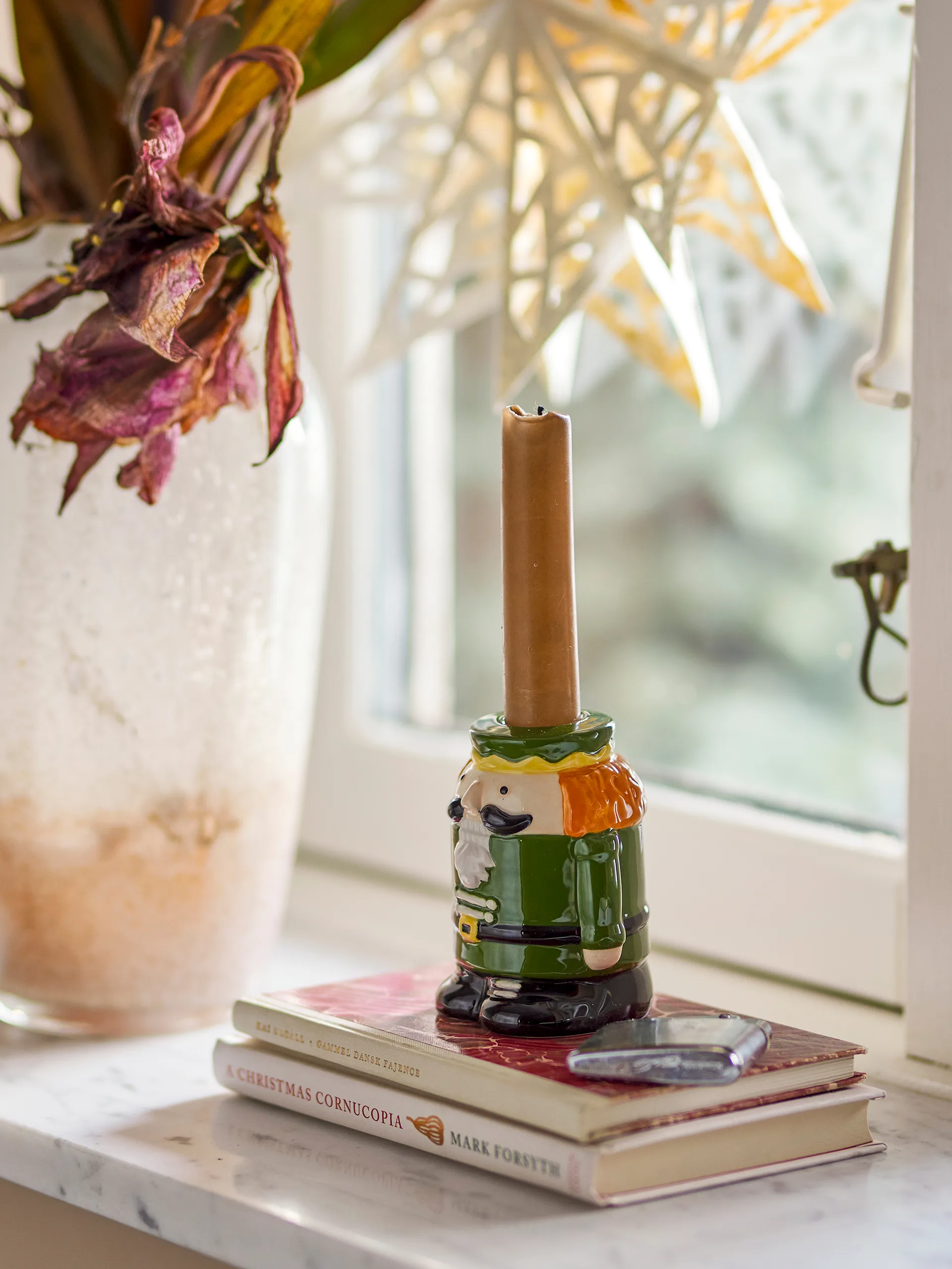 Feast kynttilälyhty 9 cm, Vihreä Bloomingville