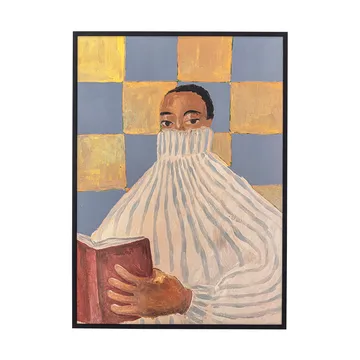 Filicia-taulu 52x72 cm - Musta kehys - Bloomingville