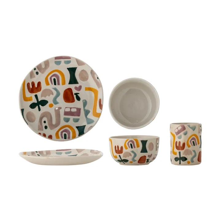 Filur tarjoilusetti - Multi, 3 kpl - Bloomingville