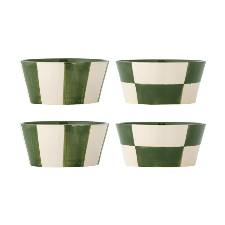 Floki kulho - Green, 4 kpl - Bloomingville