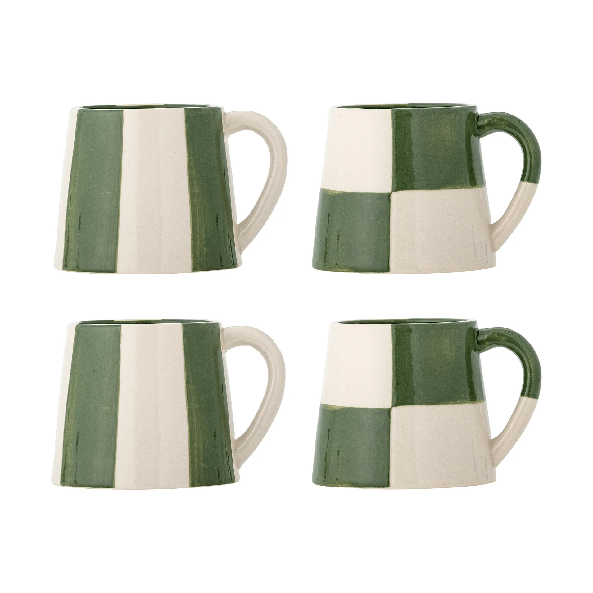 Floki muki, Green, 4 kpl Bloomingville