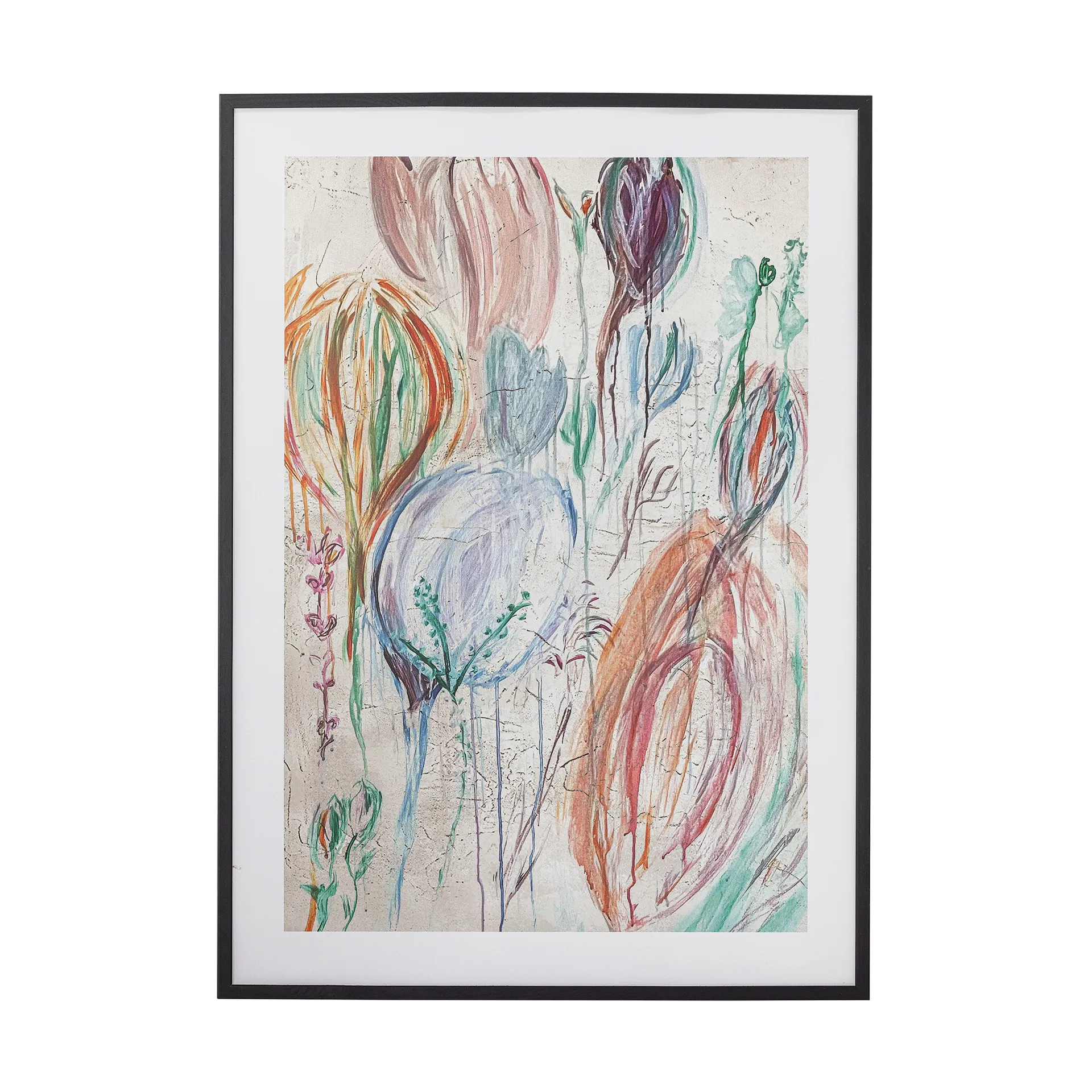 Francine taulu 52x72 cm, Musta kehys Bloomingville