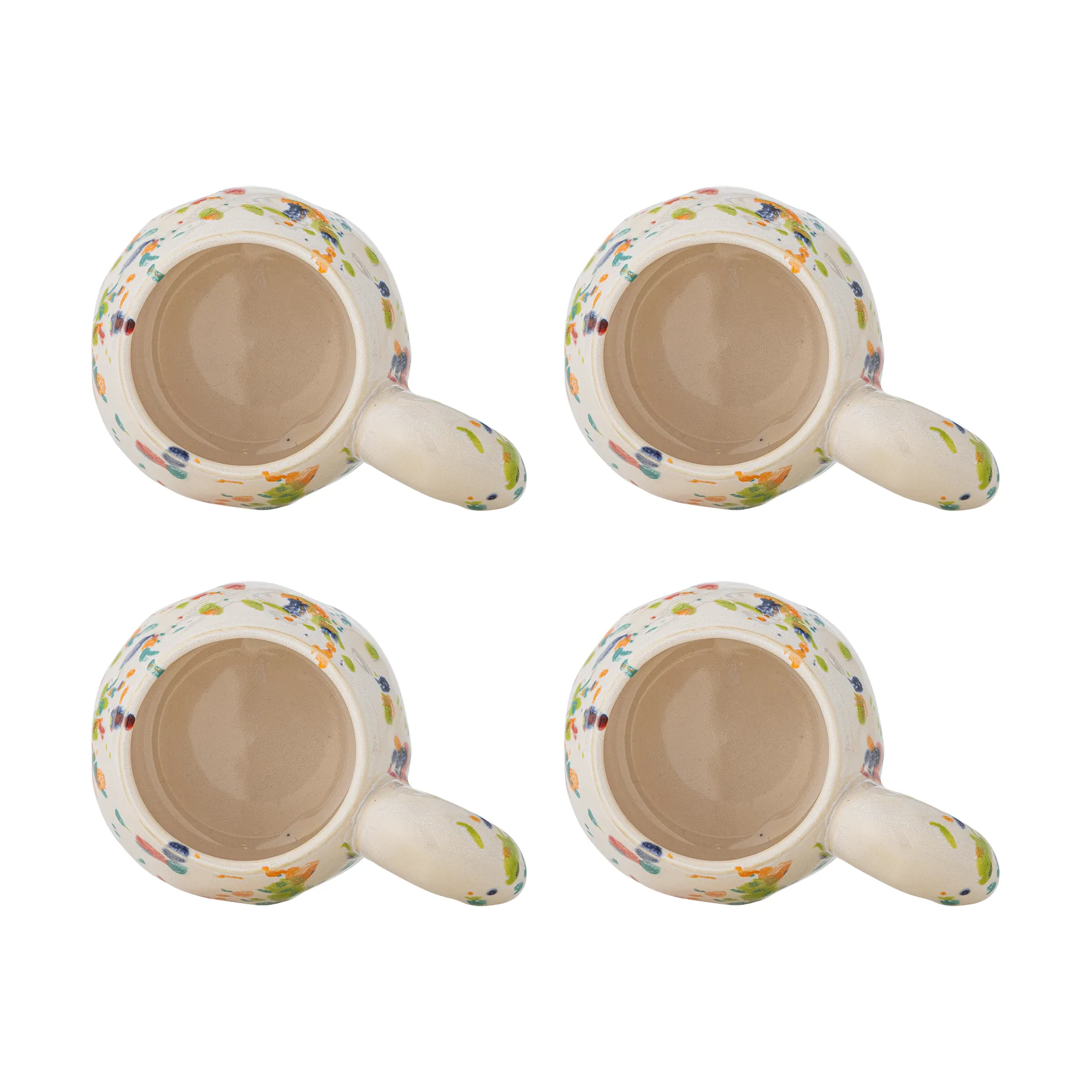 Freckles muki 4-pack, Punainen Bloomingville