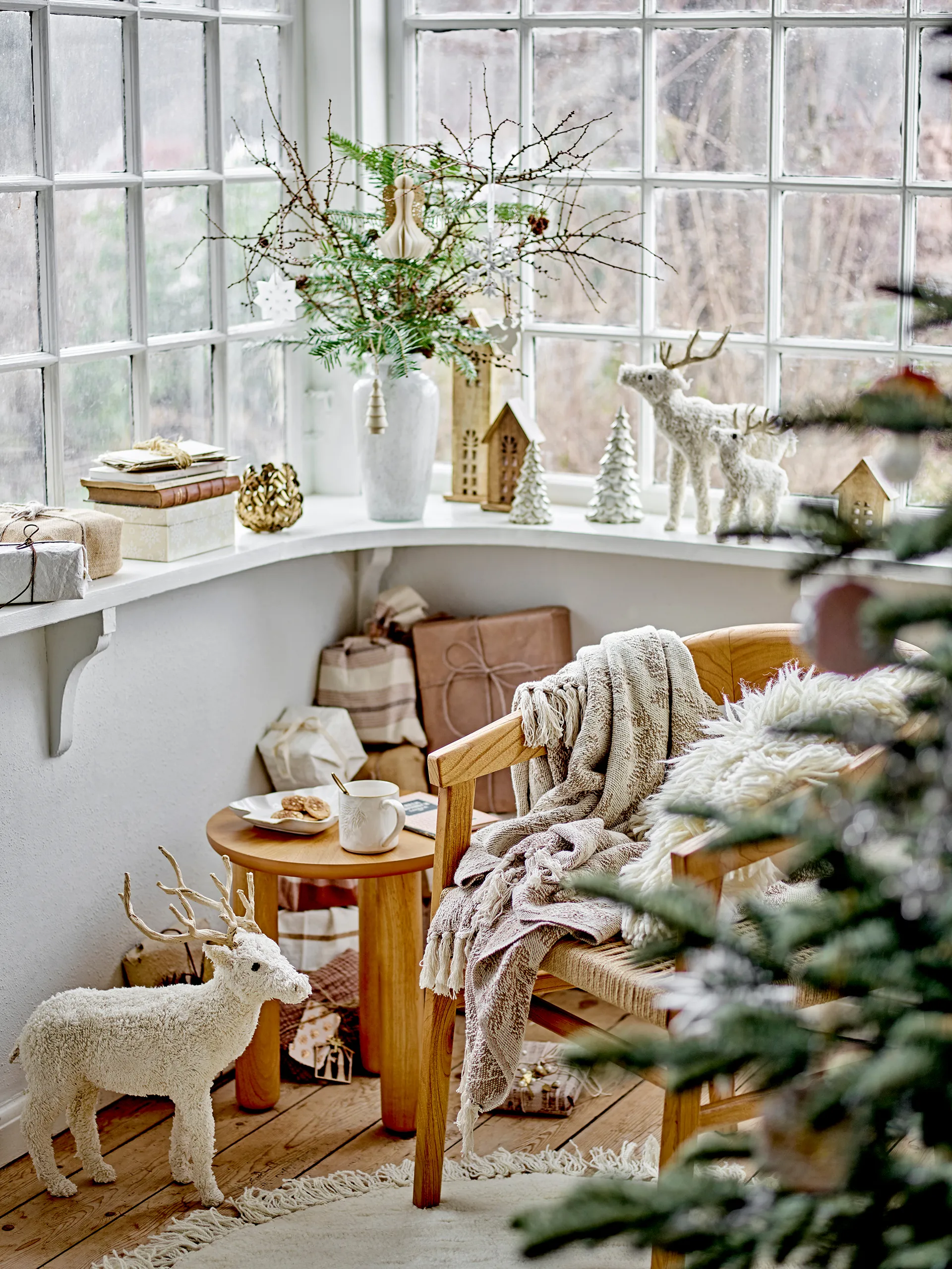 Gabriela viltti 130x160 cm, Ruskea Bloomingville