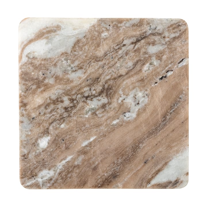 Gabrielle alusta 20x20 cm, Harmaa marmori Bloomingville