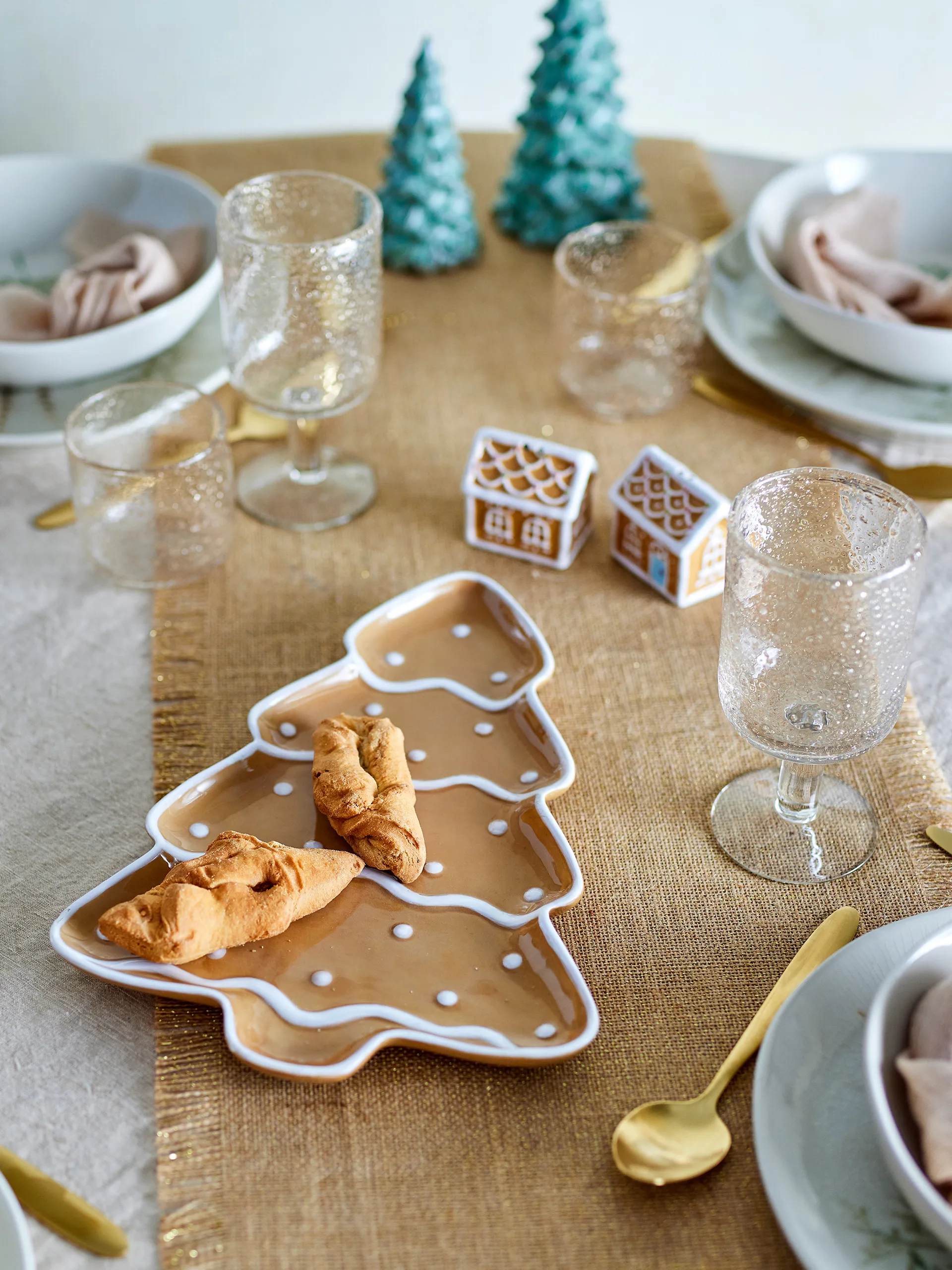 Ginnie tarjotin 33x23 cm, Ruskea Bloomingville