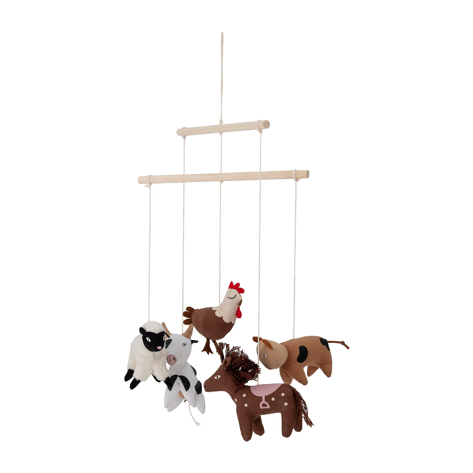 Gunni mobiili Ø 28 cm, Ruskea Bloomingville