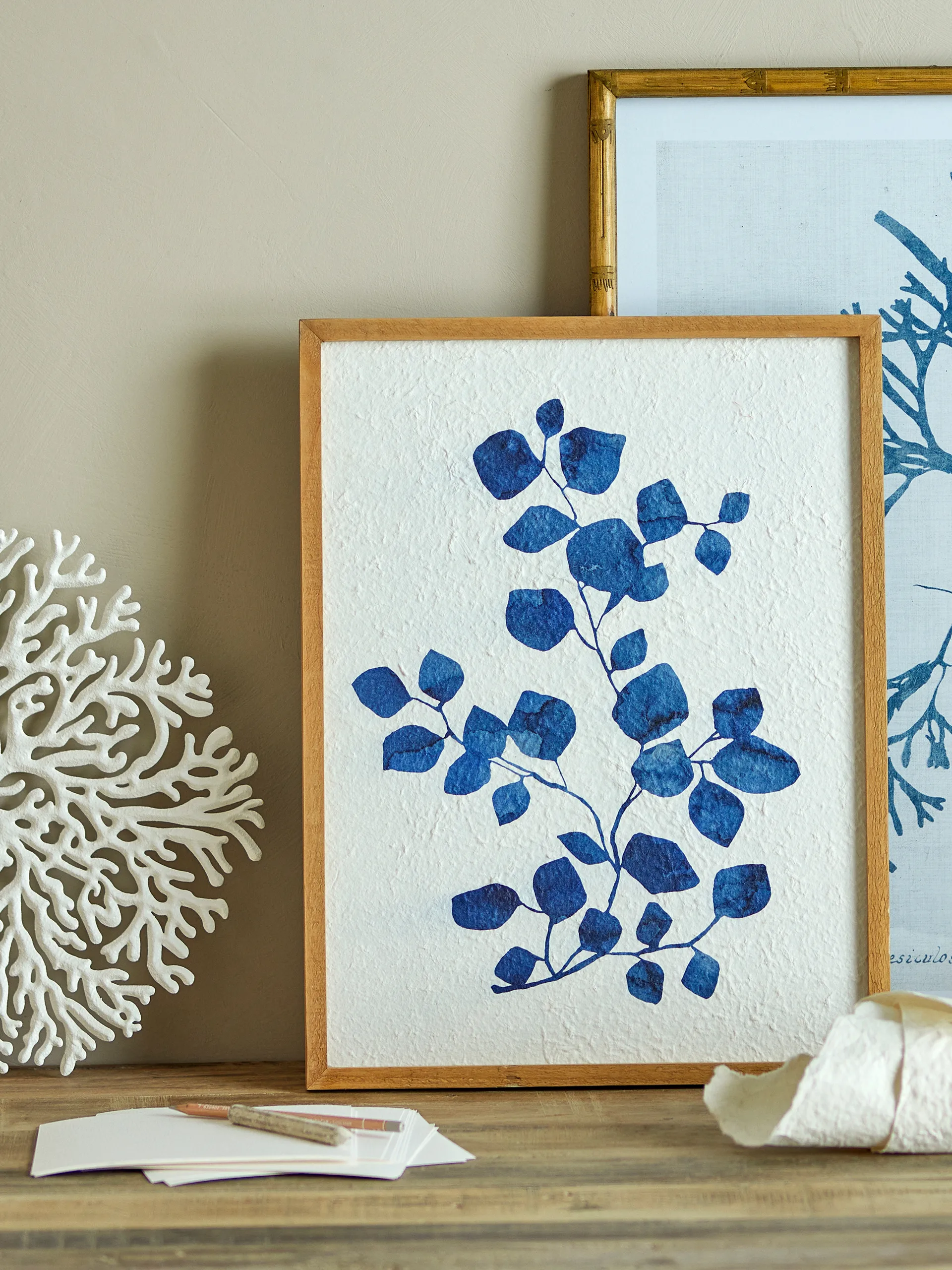 Gunnvor taulu 40,5x53,5 cm, Mäntykehys Bloomingville