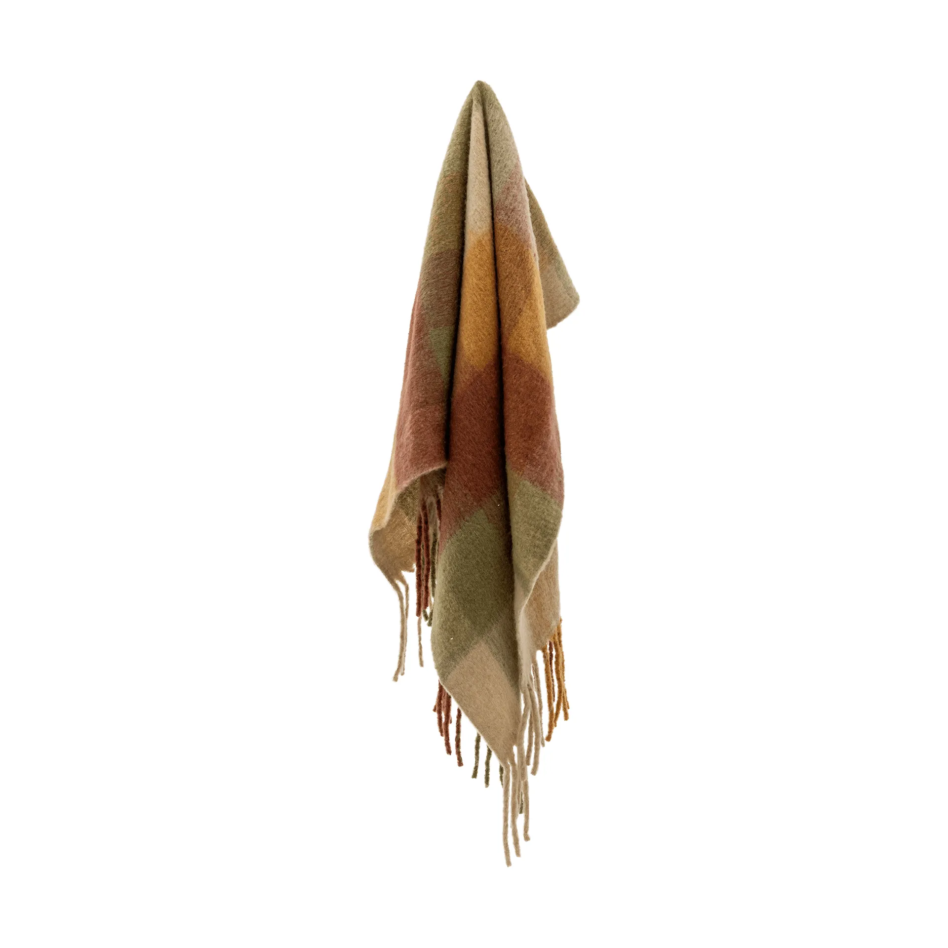 Hamisha torkkupeitto, Monivärinen, ruudullinen, 152x127 cm Bloomingville