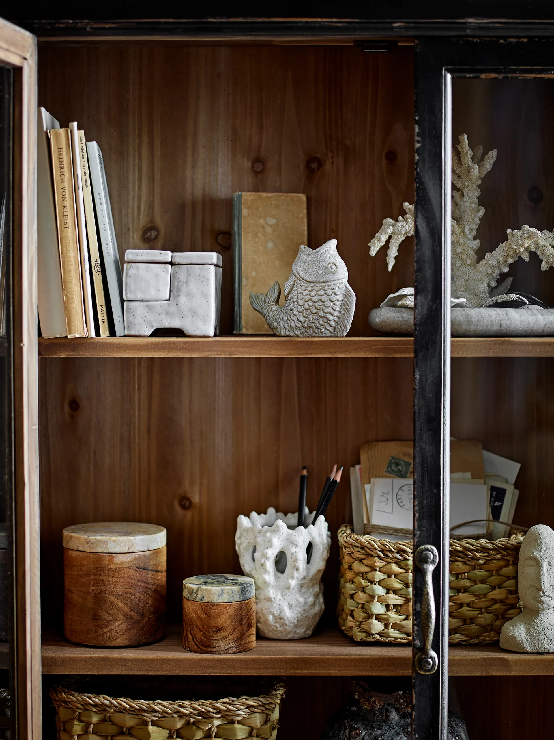 Hiro kynttilänjalka, Harmaa Bloomingville