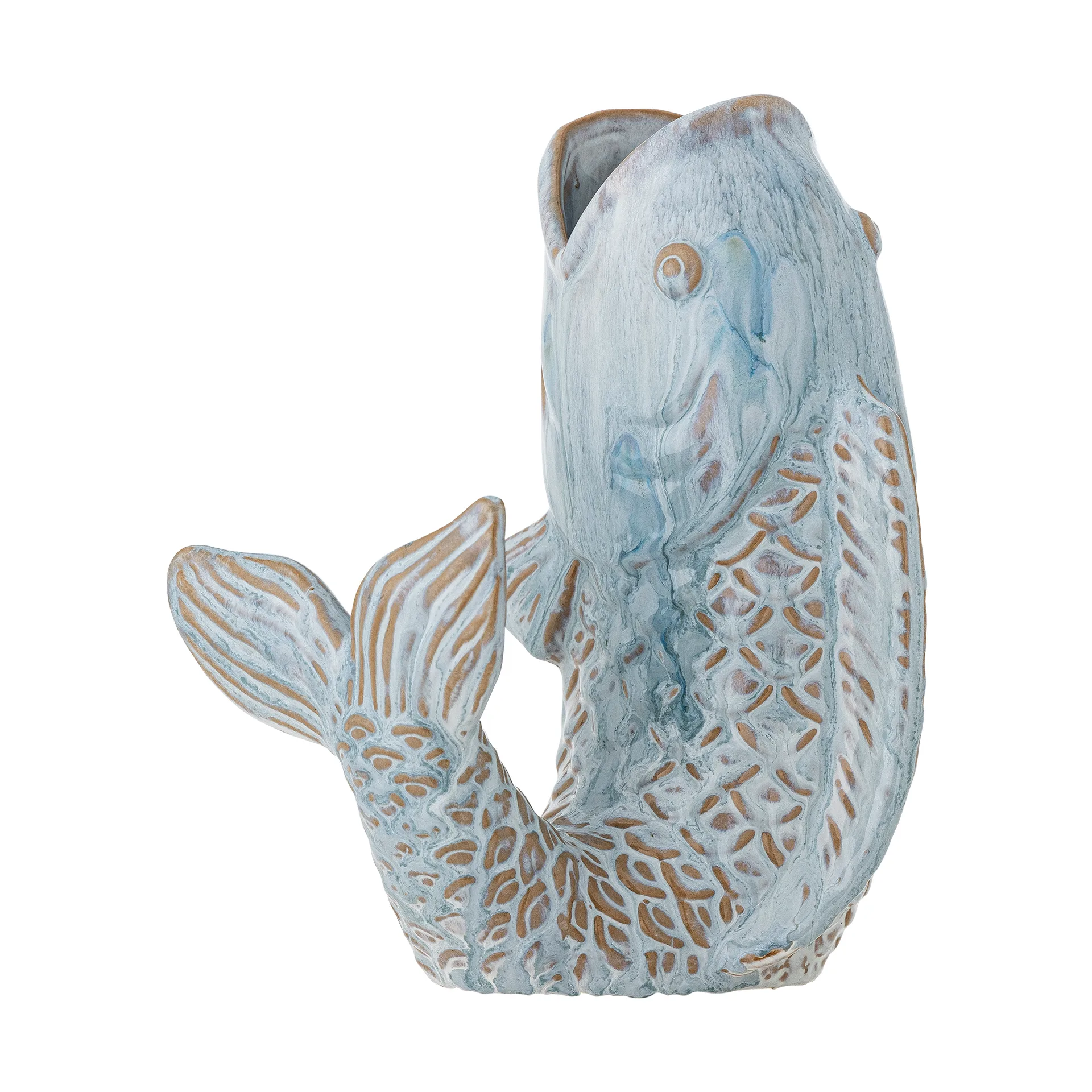 Hiro maljakko 21 cm, Sininen Bloomingville