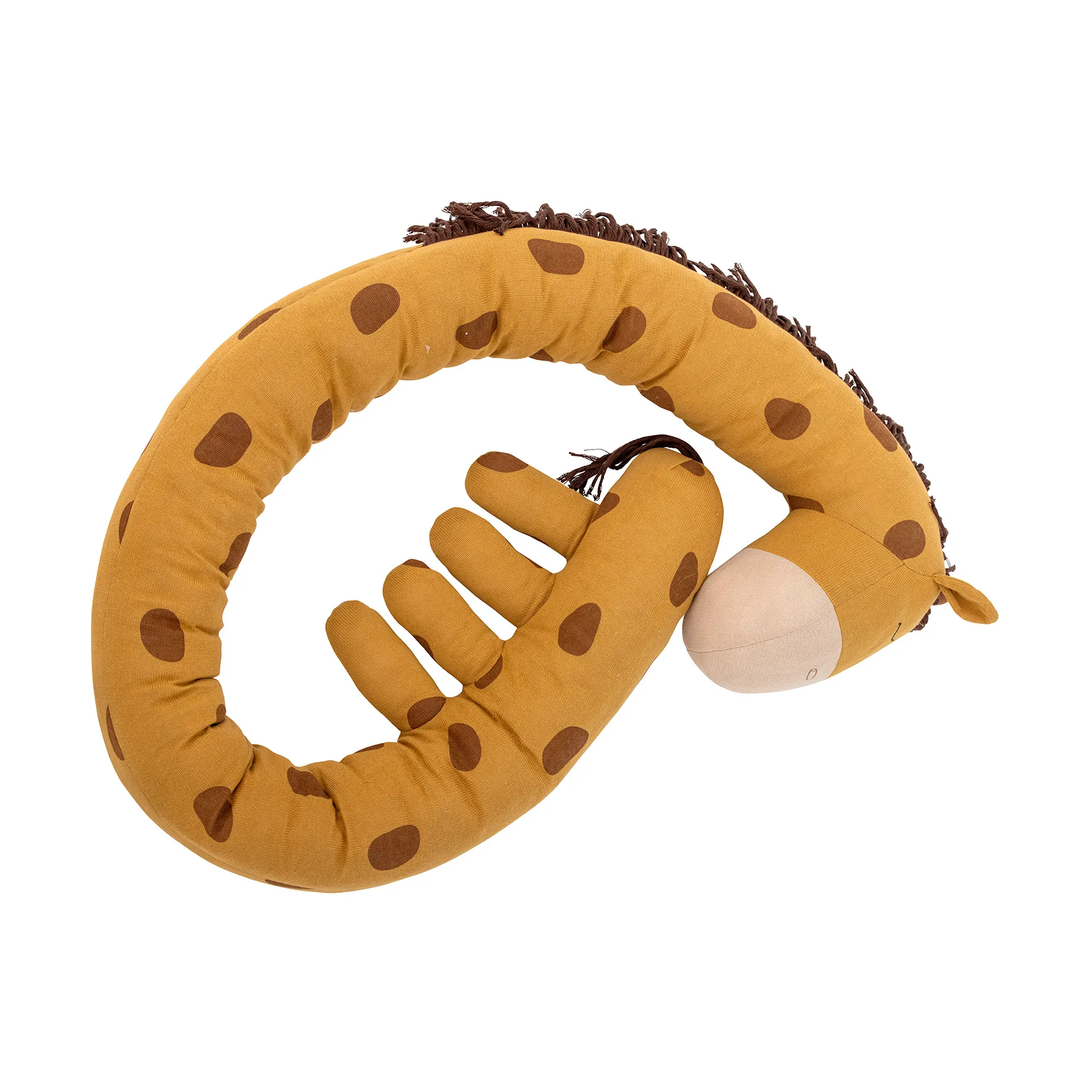 Ibber pehmolelu 184 cm, Orange giraffe Bloomingville