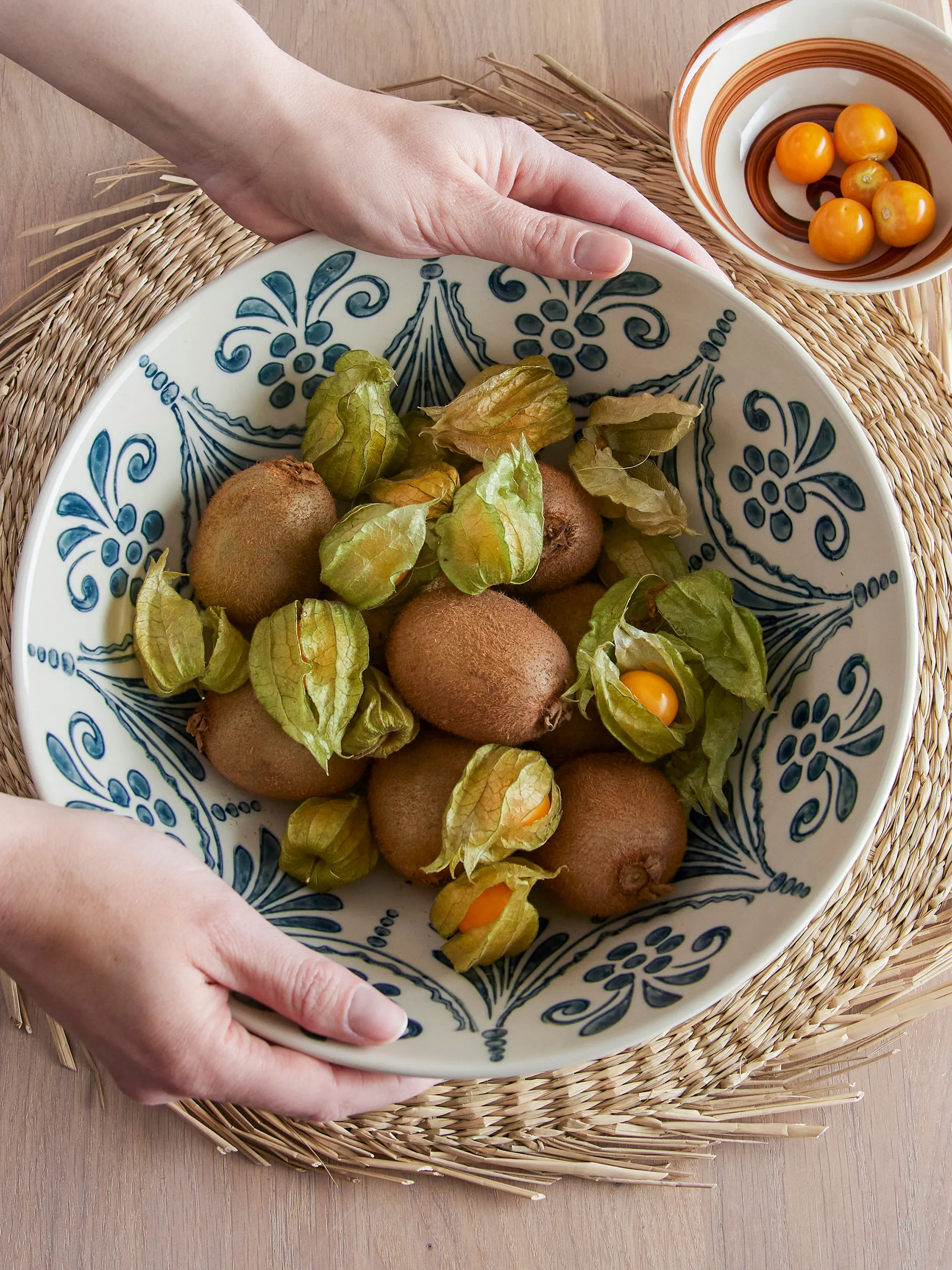 Ilsa pöytätabletti Ø38 cm, Luonto Bloomingville