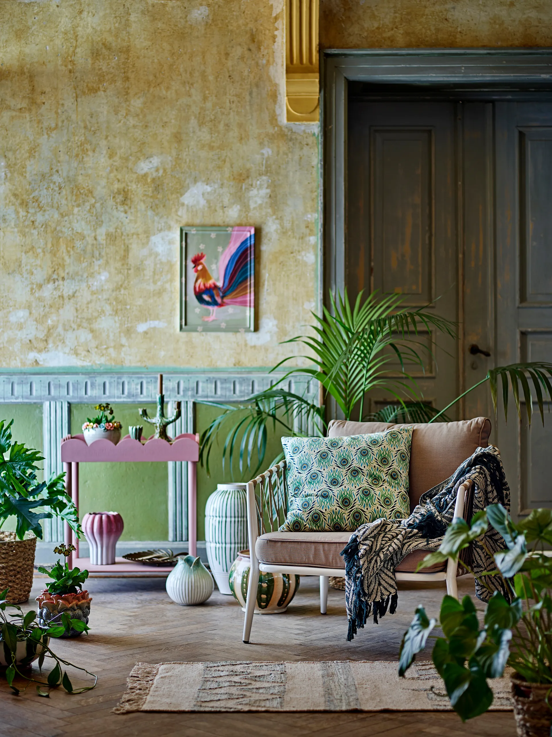 Isola sivupöytä 60x68 cm, Ruusu Bloomingville