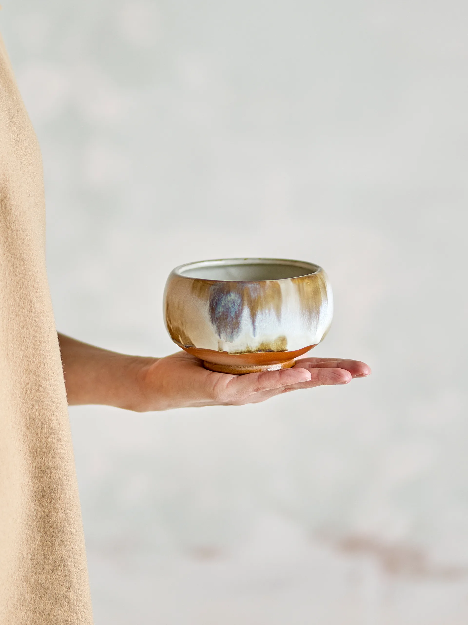 Jade-kulho 4 kpl Ø12 cm, Luonto Bloomingville