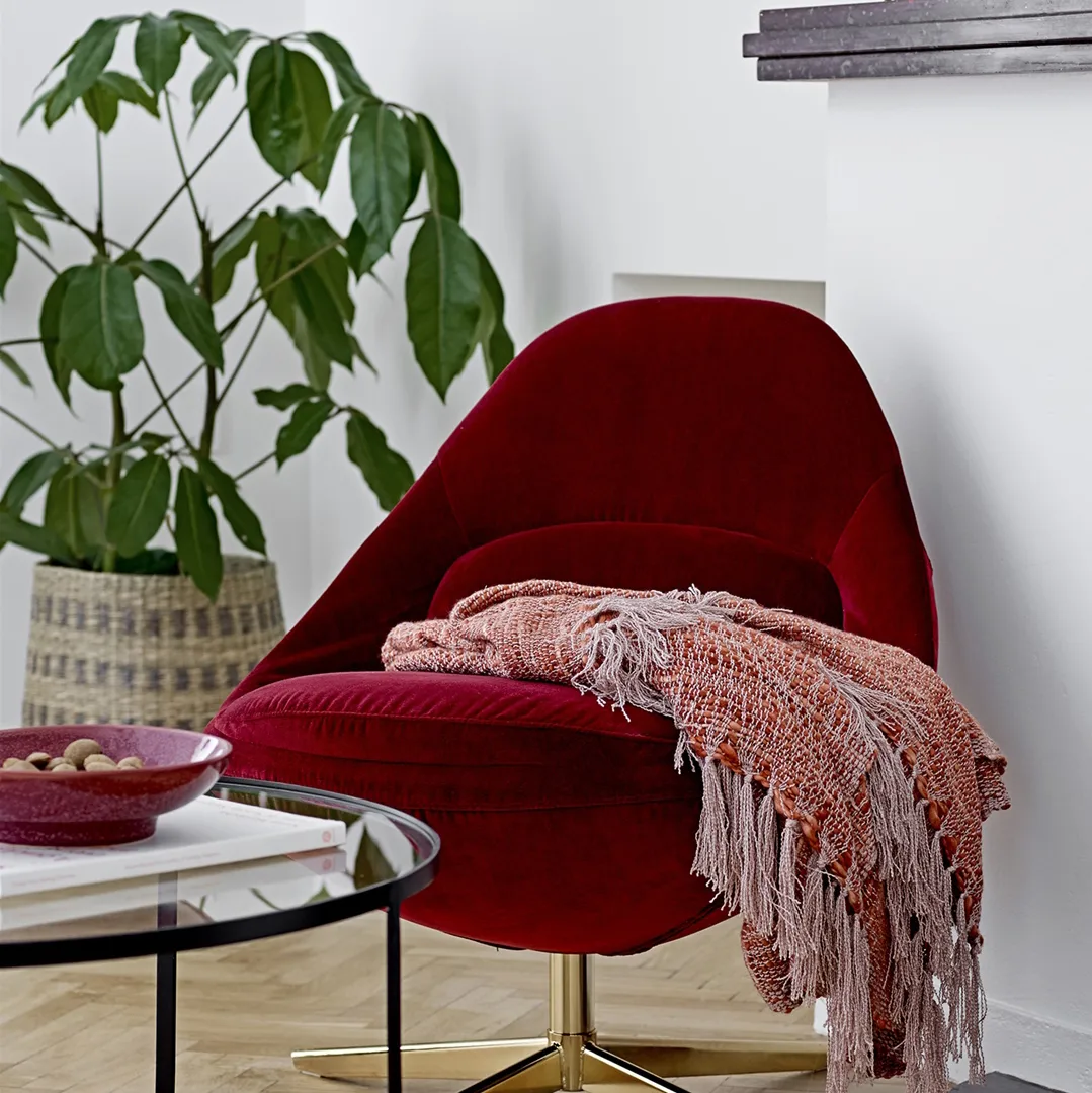 Joëlle tarjoilukulho, punainen Bloomingville