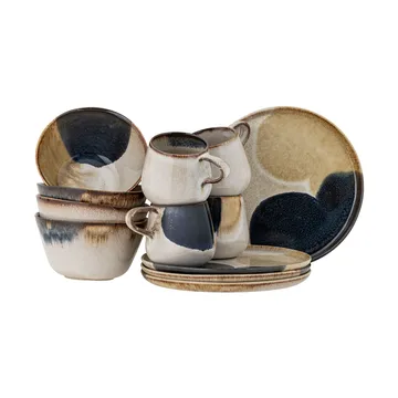 Jules aamiaissetti 12 osaa - Harmaa - Bloomingville