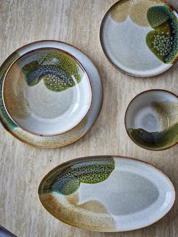 Jules tarjoiluvati - Green, 33,5x18,5 cm - Bloomingville