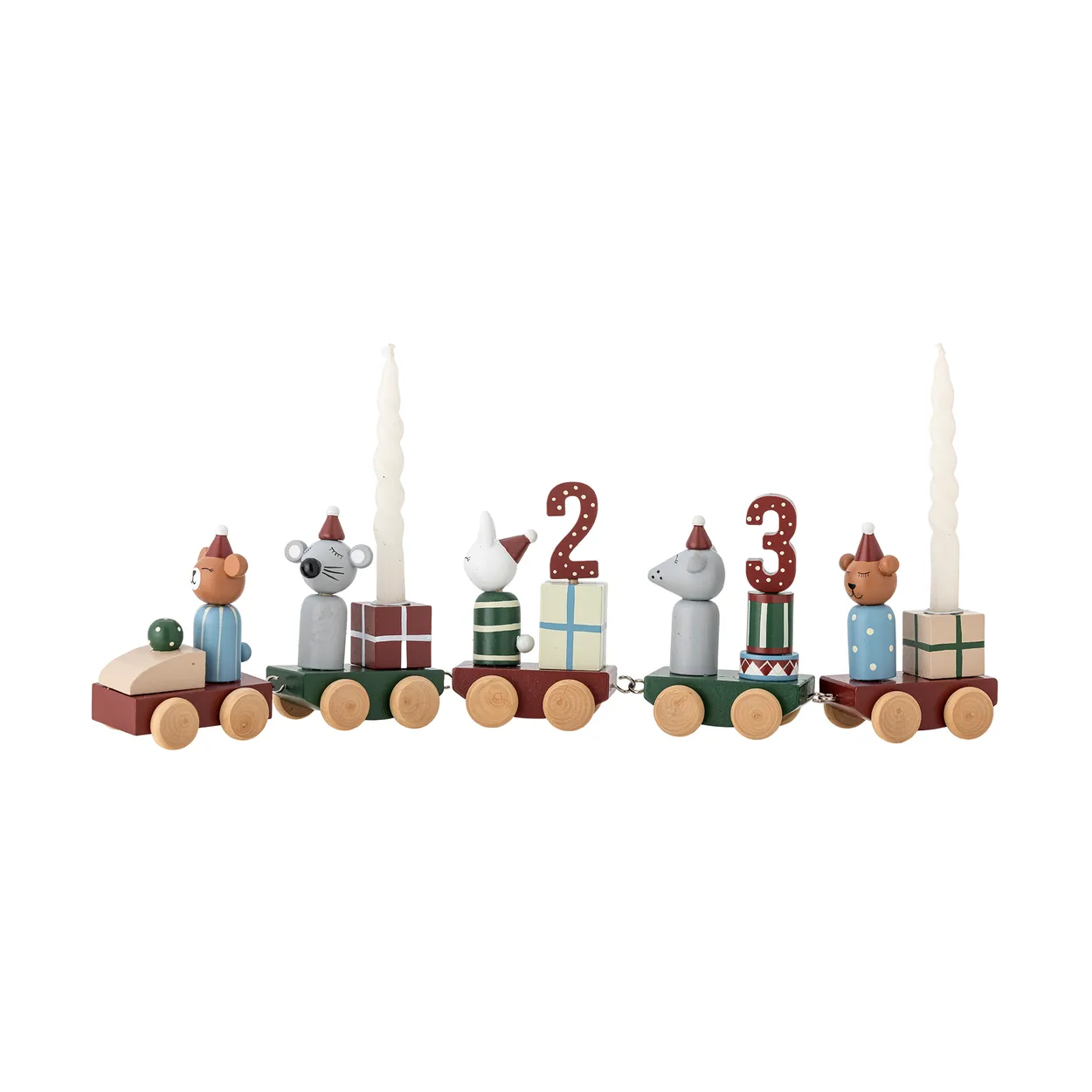 Bloomingville Junaidin syntymäpäiväjuna Punainen