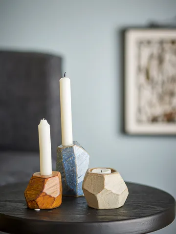 Kimber votiivi ja kynttilänjalka 3-osaa - Sininen - Bloomingville
