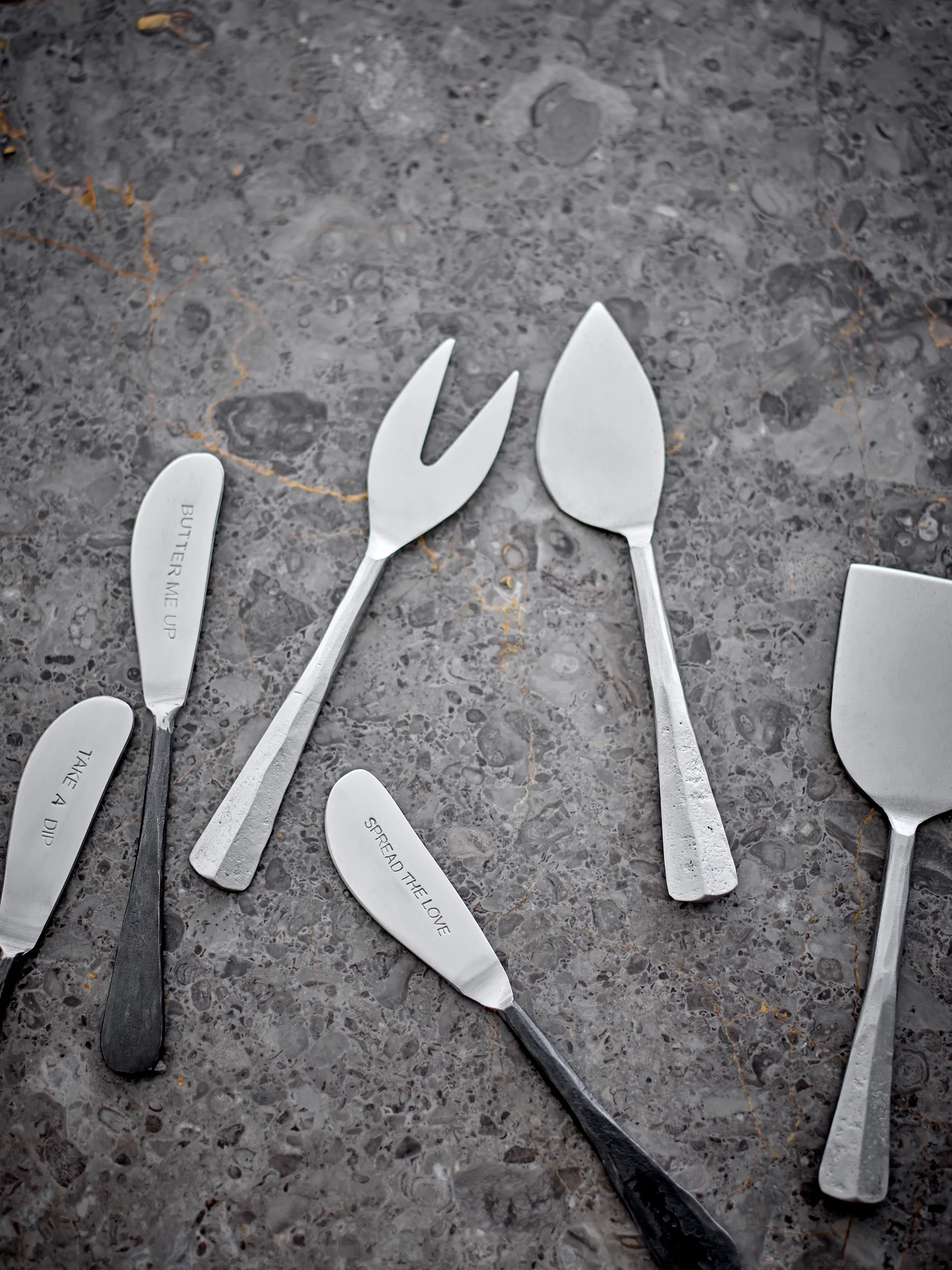 Kinnie juustoveitsisetti 3 osaa, Ruostumaton teräs Bloomingville