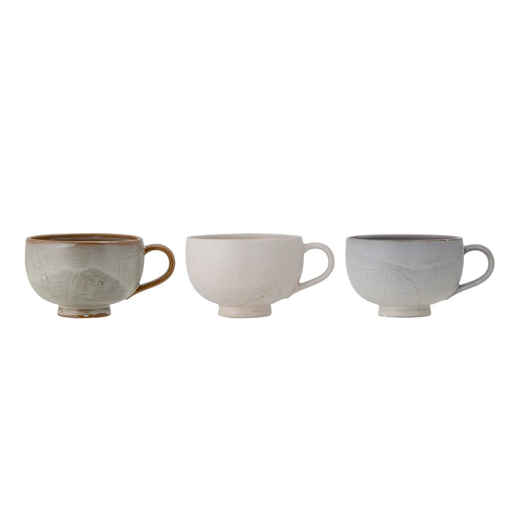 Lila kuppi 3 kpl setti - Harmaa - Bloomingville