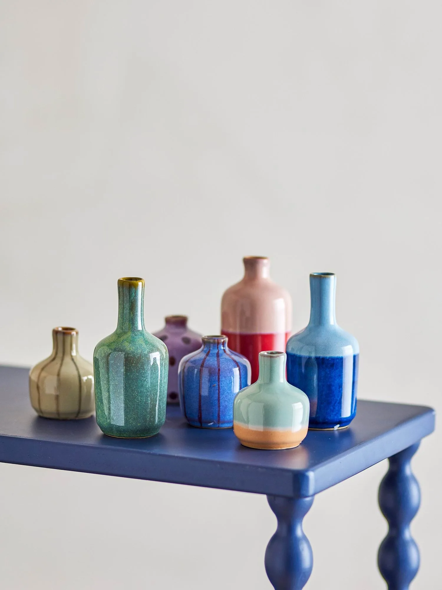 Maien maljakko, Multi stoneware, 7 kpl Bloomingville