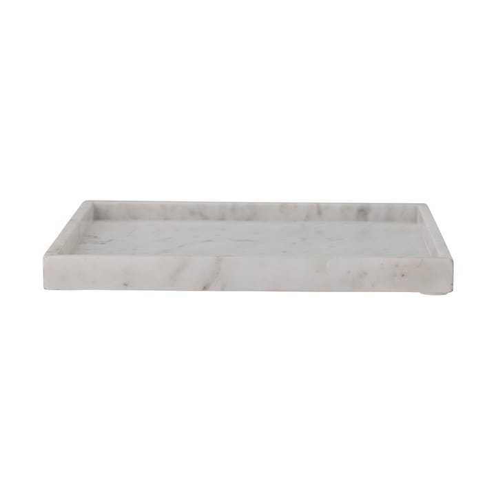 Majsa koristetarjotin 35x35 cm - White marble - Bloomingville