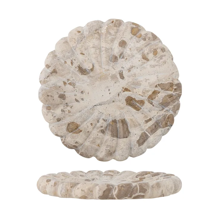 Marlie tarjotin marmori Ø22,5 cm - Luonnollinen - Bloomingville