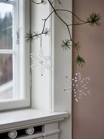 Miku joulukoriste - Kirkas, 2 osaa, 17 cm - Bloomingville
