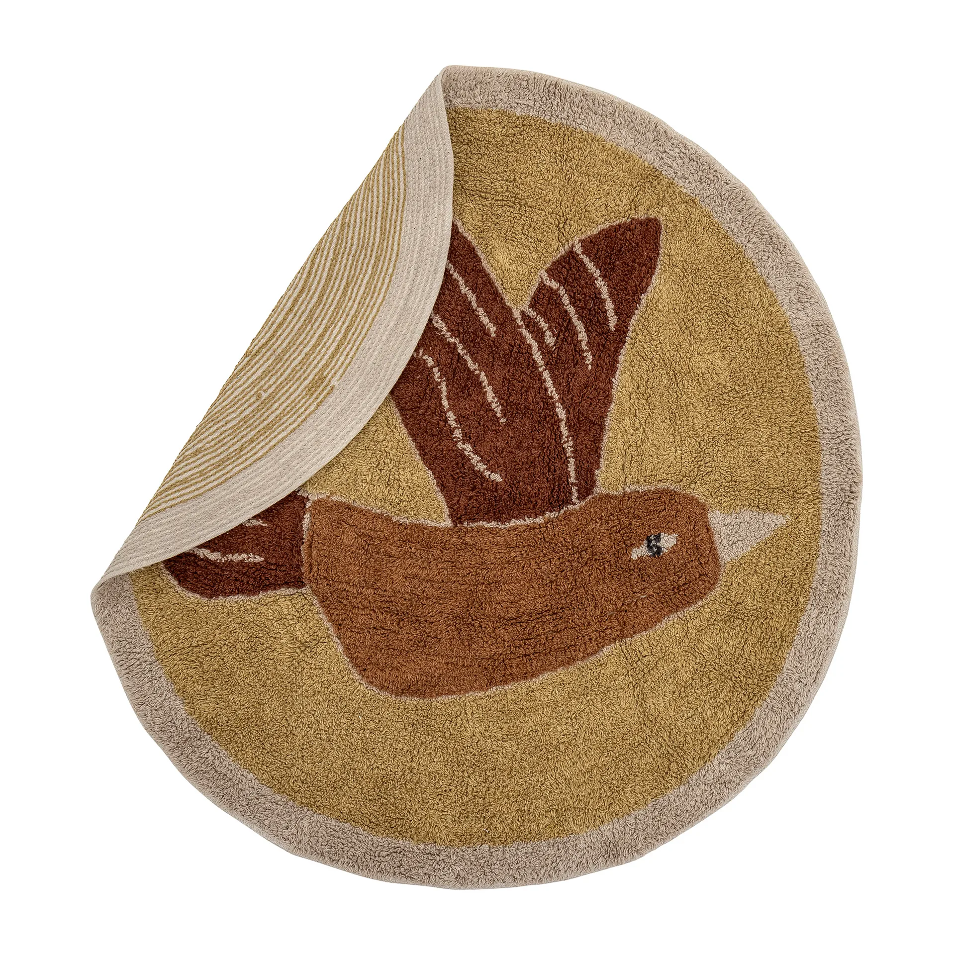 Milou matto Ø 90 cm, Lintu Bloomingville