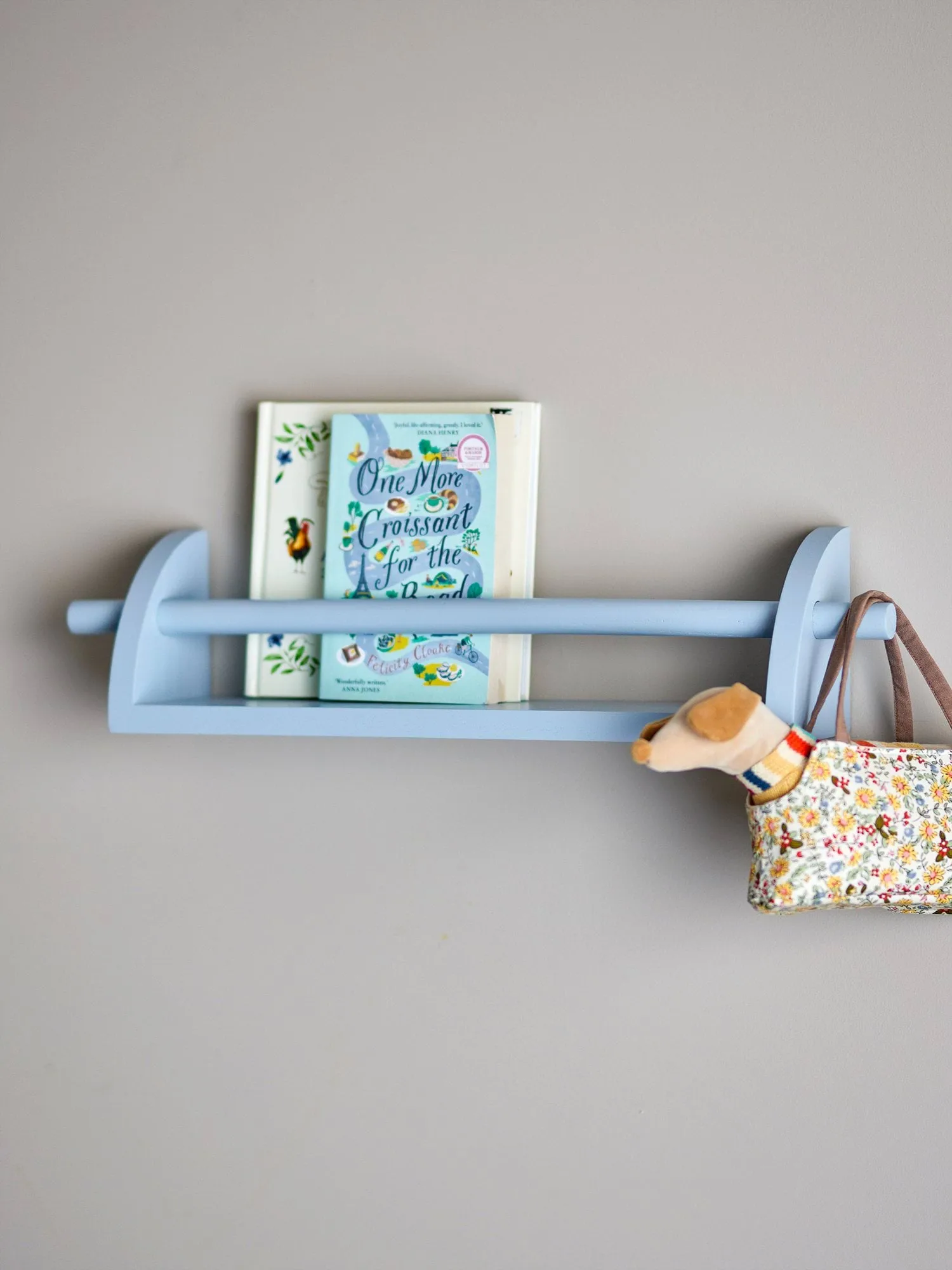 Mingus seinähylly 14x60 cm, Sininen Bloomingville