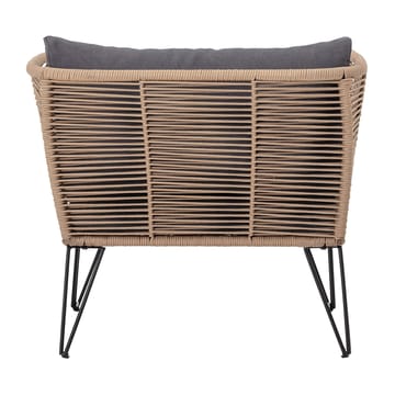 Mundo lounge-nojatuoli - Brown-grey - Bloomingville