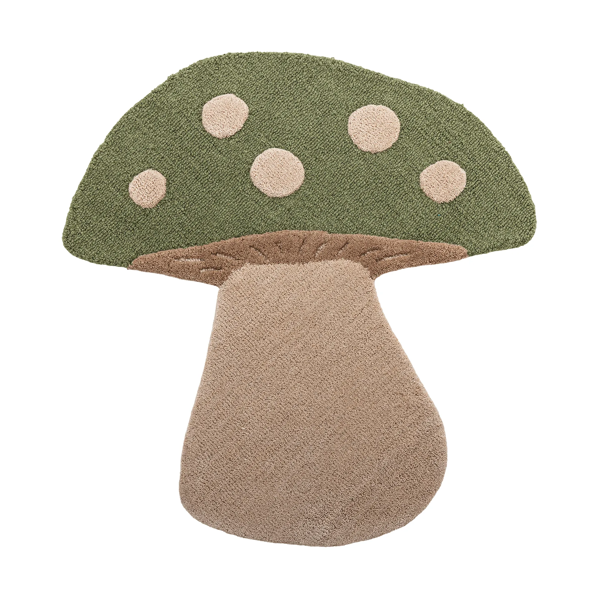 Mushroom matto, Vihreä, villa Bloomingville