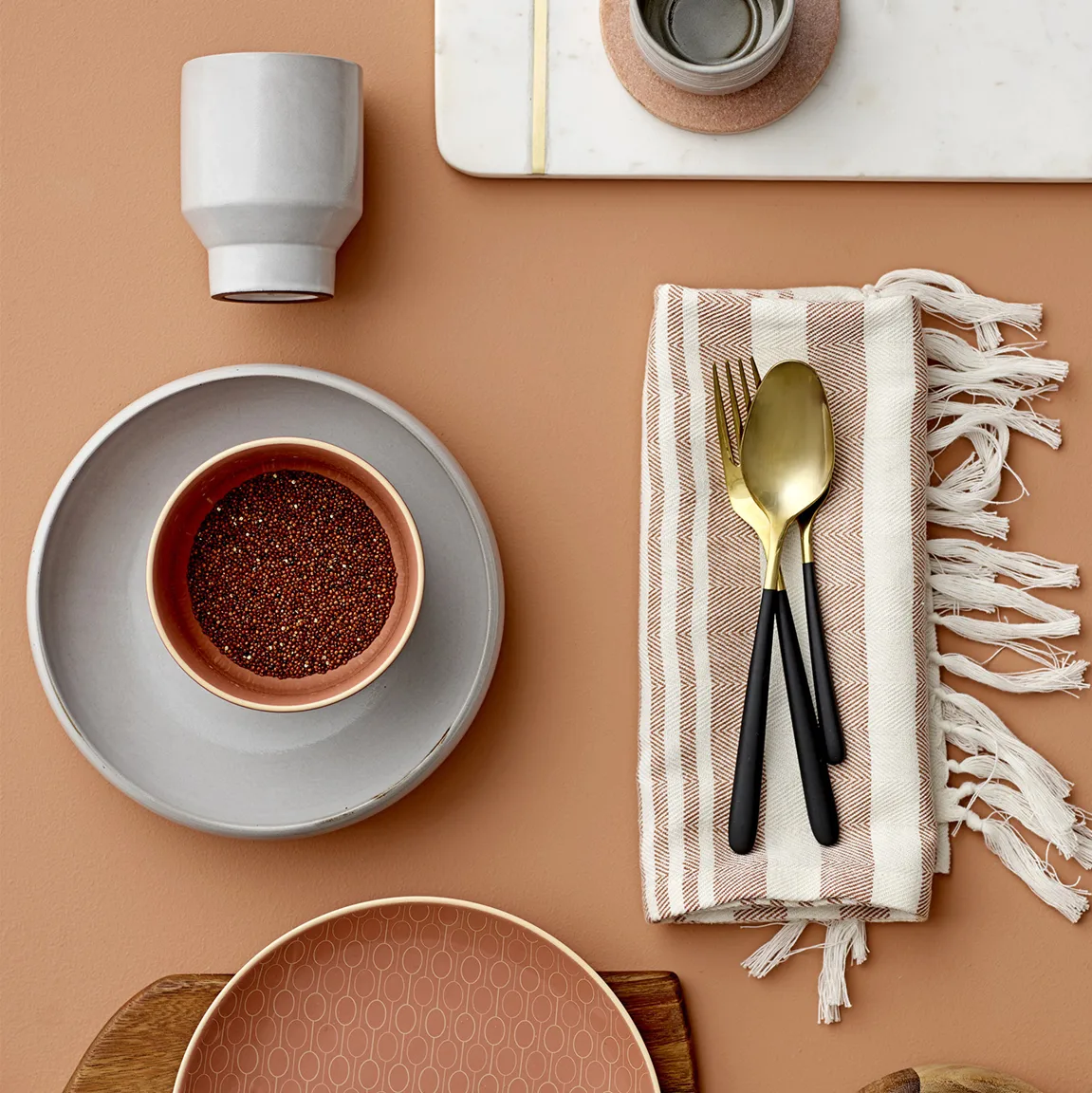 Myriam kulho, oranssi Bloomingville