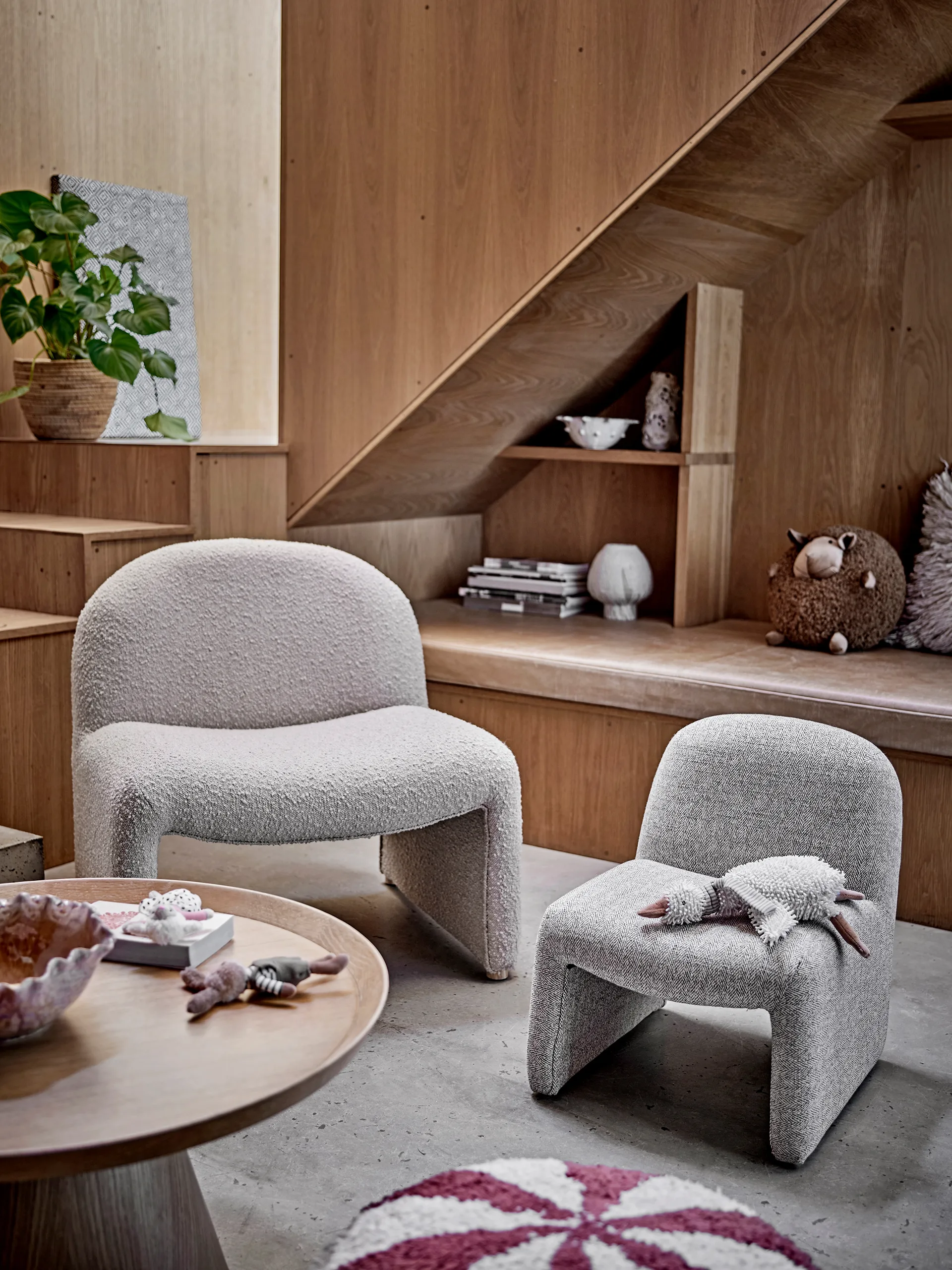 Neel-tuoli 40x51 cm, Harmaa Bloomingville