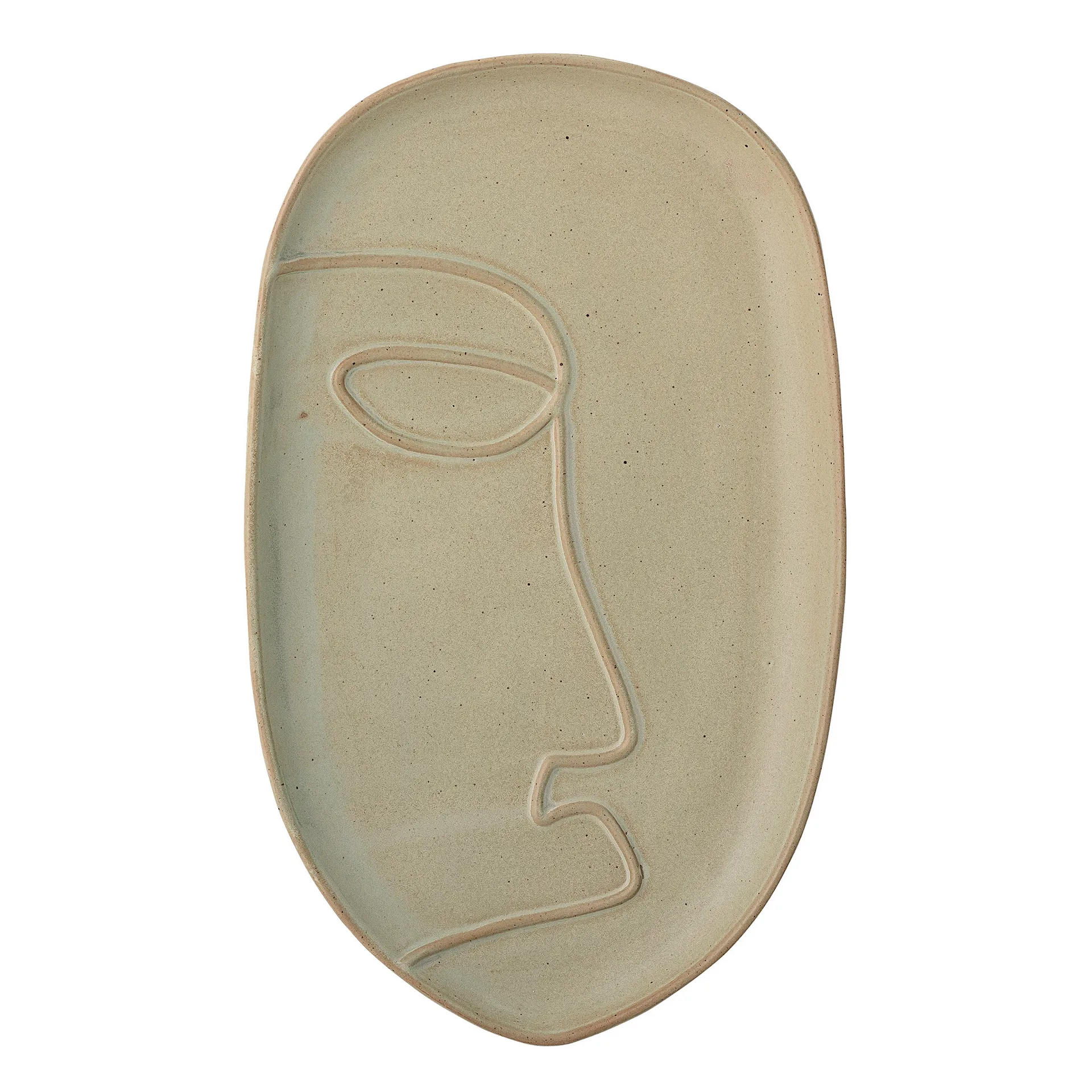 Ngan tarjotin 18,5x30 cm, Vihreä Bloomingville