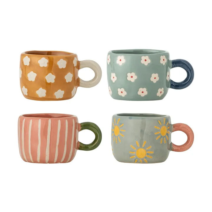 Nini muki - Multi, 4 kpl - Bloomingville