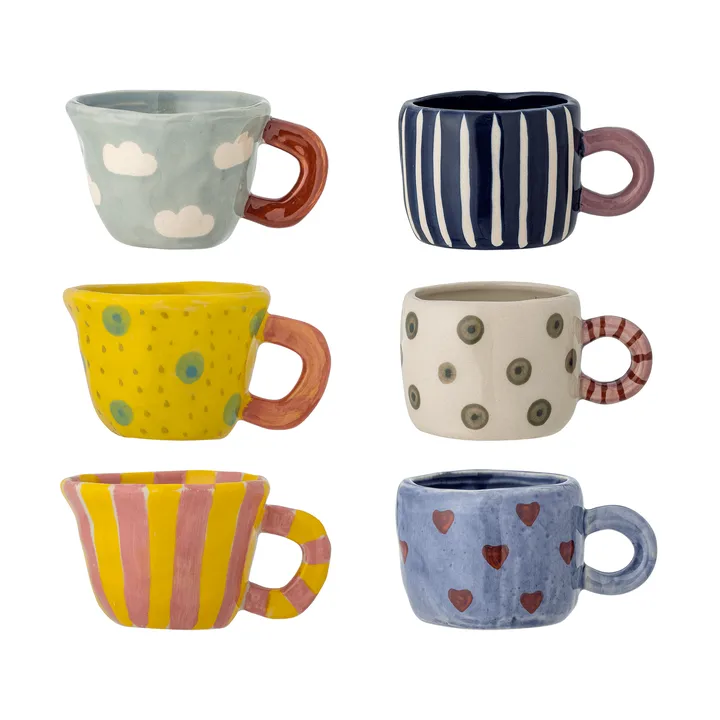 Nini muki - Multi, 6 kpl - Bloomingville