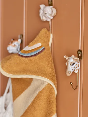 Nosa koukku - Brown giraffe - Bloomingville