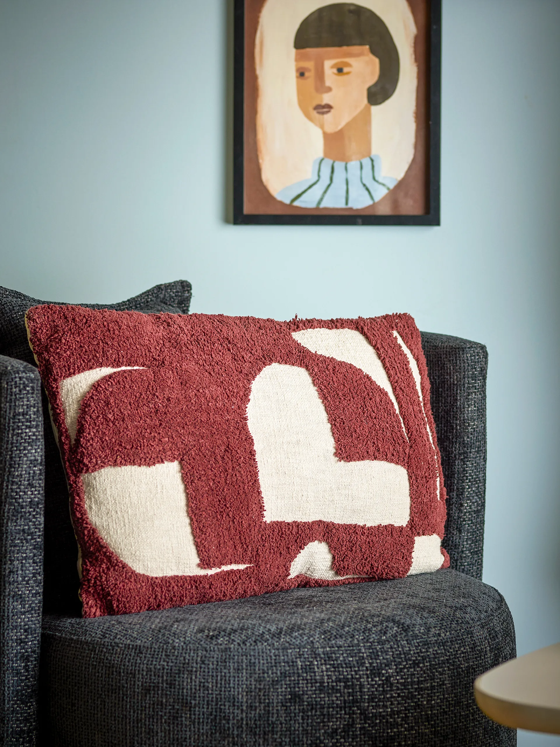 Olica tyyny 60x40 cm, Punainen Bloomingville