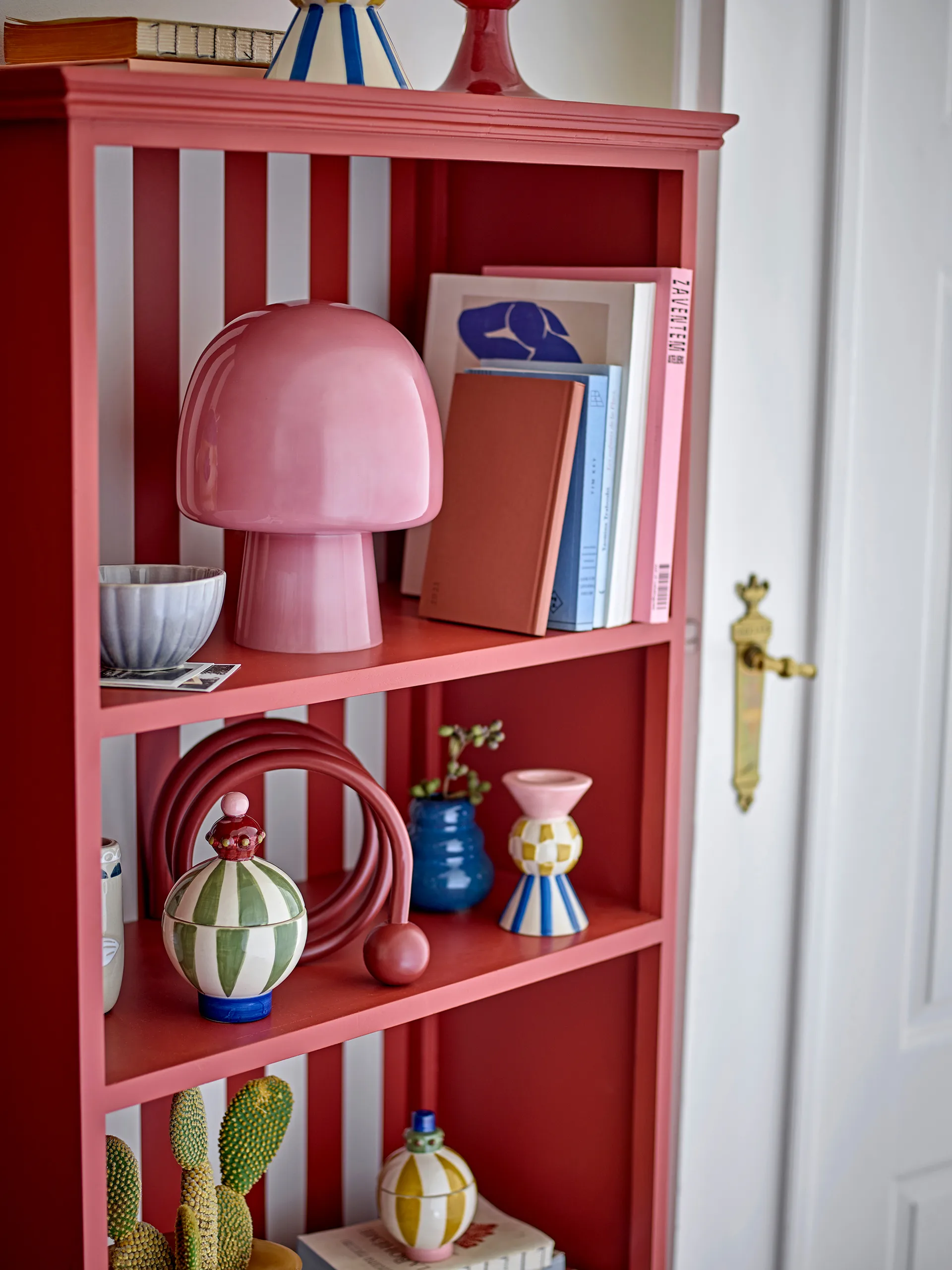 Paddy pöytävalaisin Ø20x26,5 cm, Ruusu Bloomingville