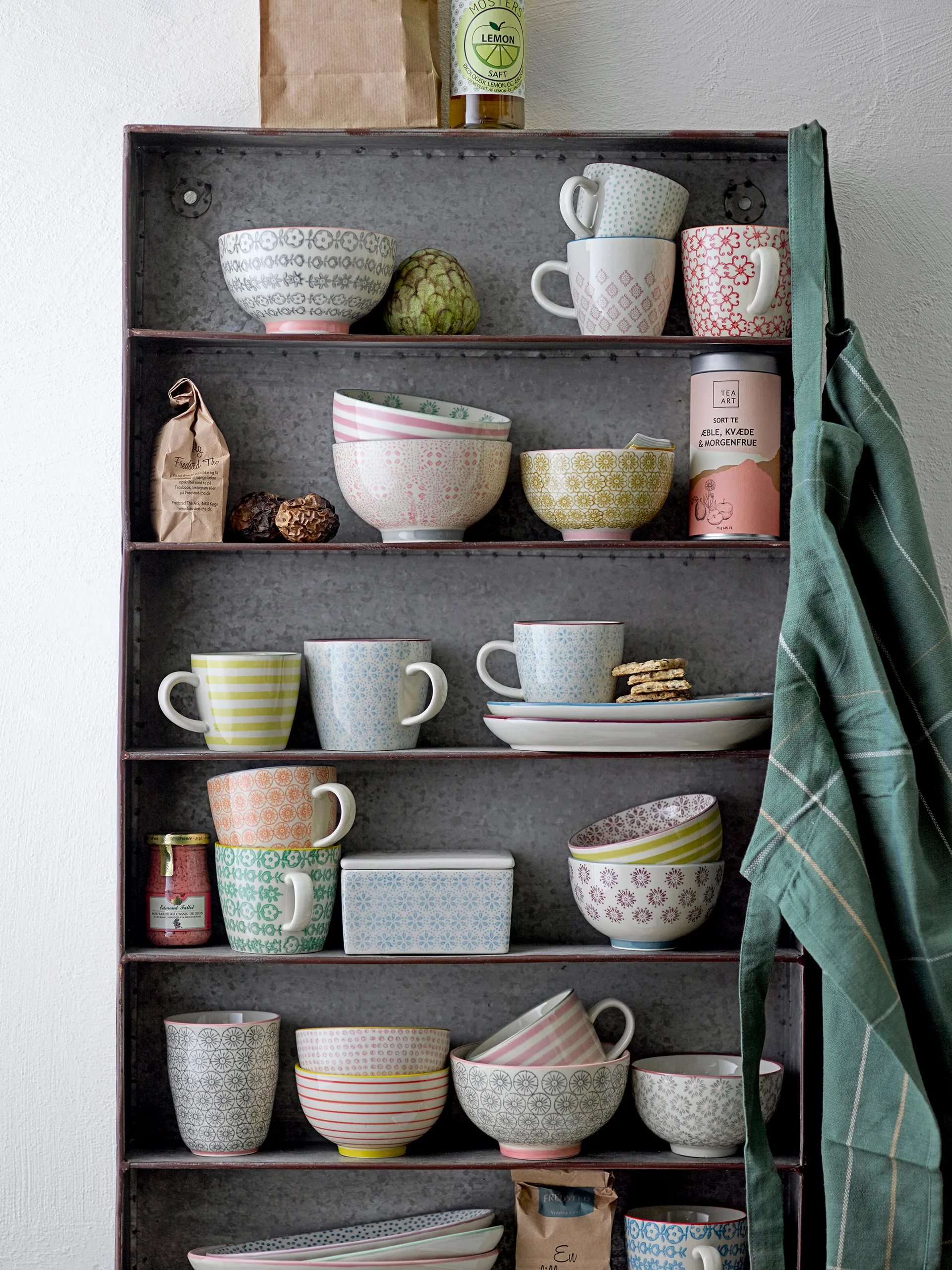 Patricia cup 30 cl 3 pieces Blue Bloomingville