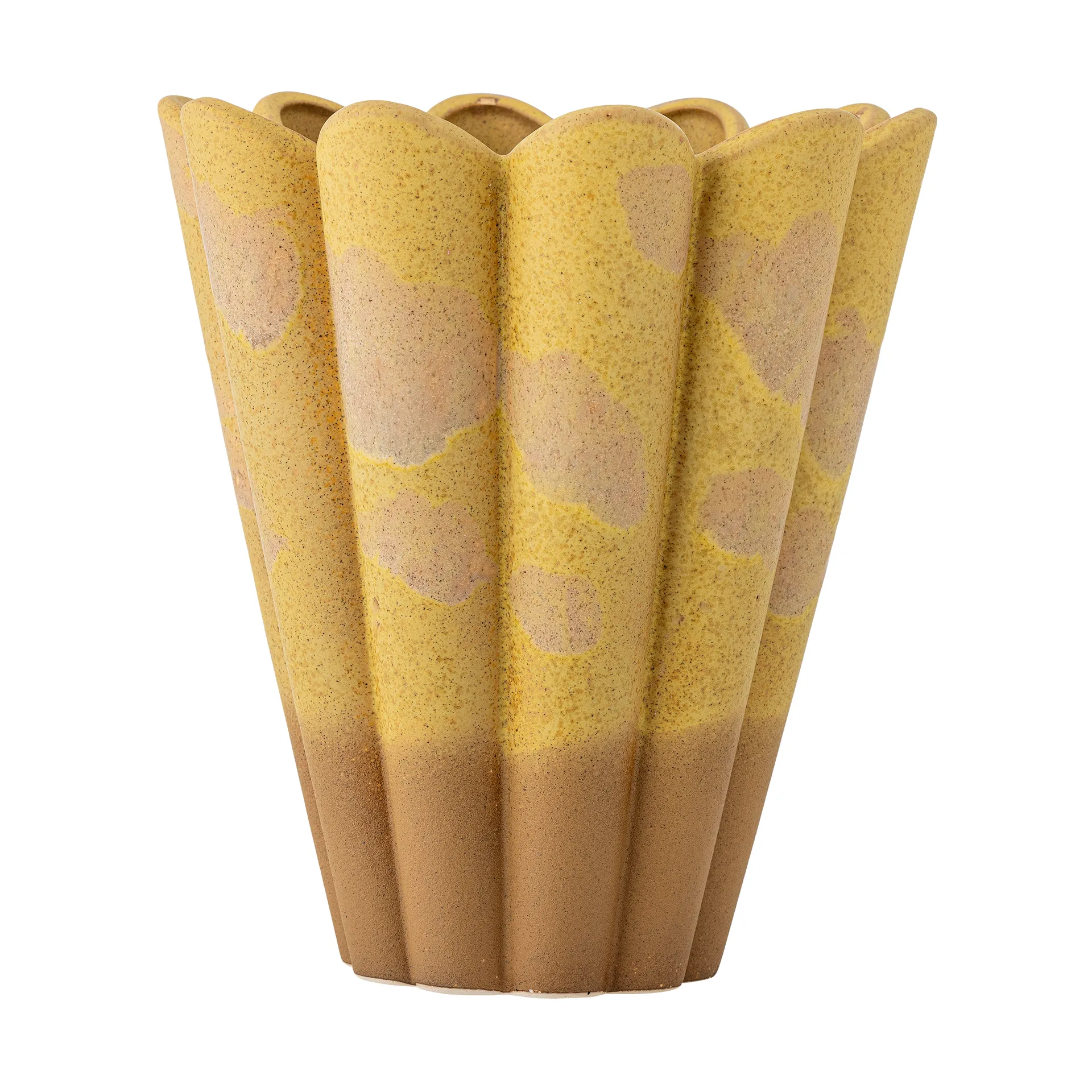 Penn-maljakko 25,5x29 cm, Keltainen Bloomingville