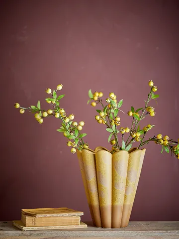 Penn-maljakko 25,5x29 cm - Keltainen - Bloomingville