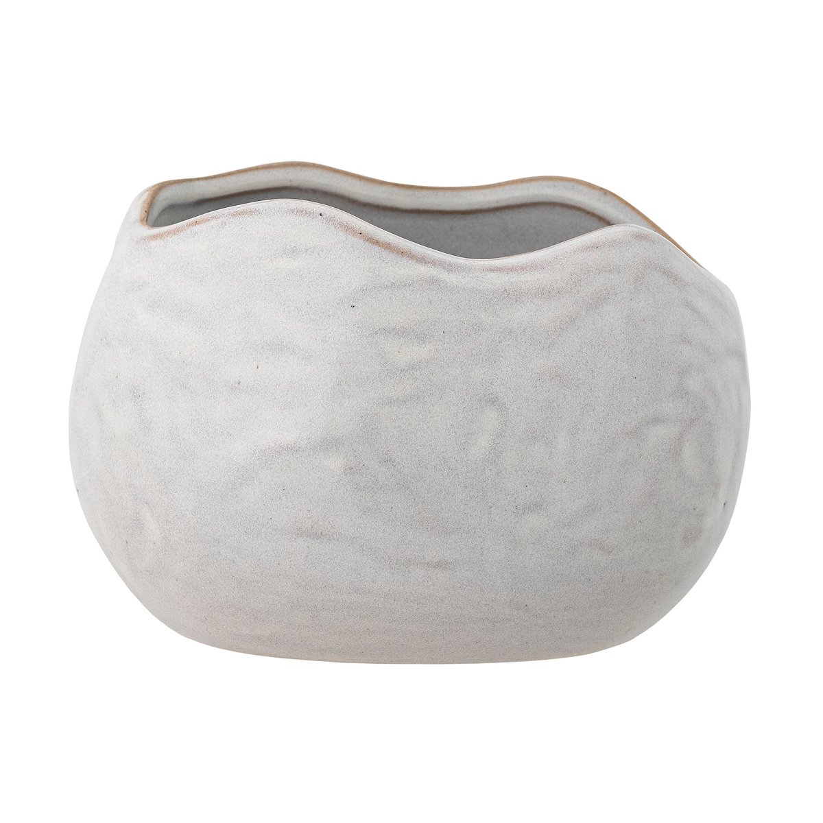 Bloomingville Pennie ruukku 16,5x11x13 cm White | Skandinaavinen Sisustus | Ruukut | Valkoinen