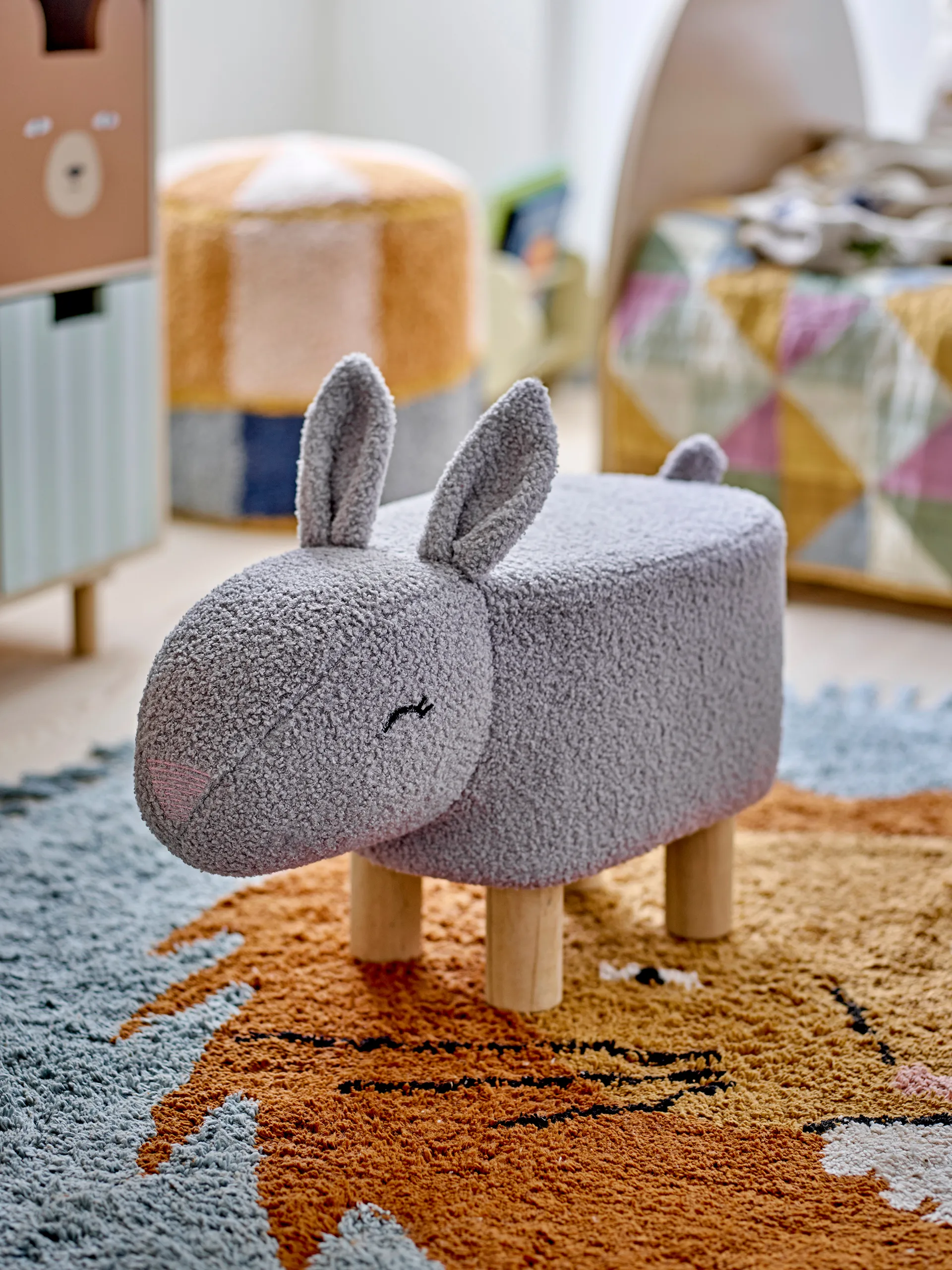 Percey tuoli, Harmaa Bloomingville