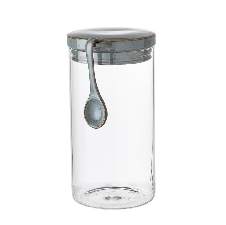 Pixie lasikannellinen purkki ja lusikka - 22 cm - Bloomingville