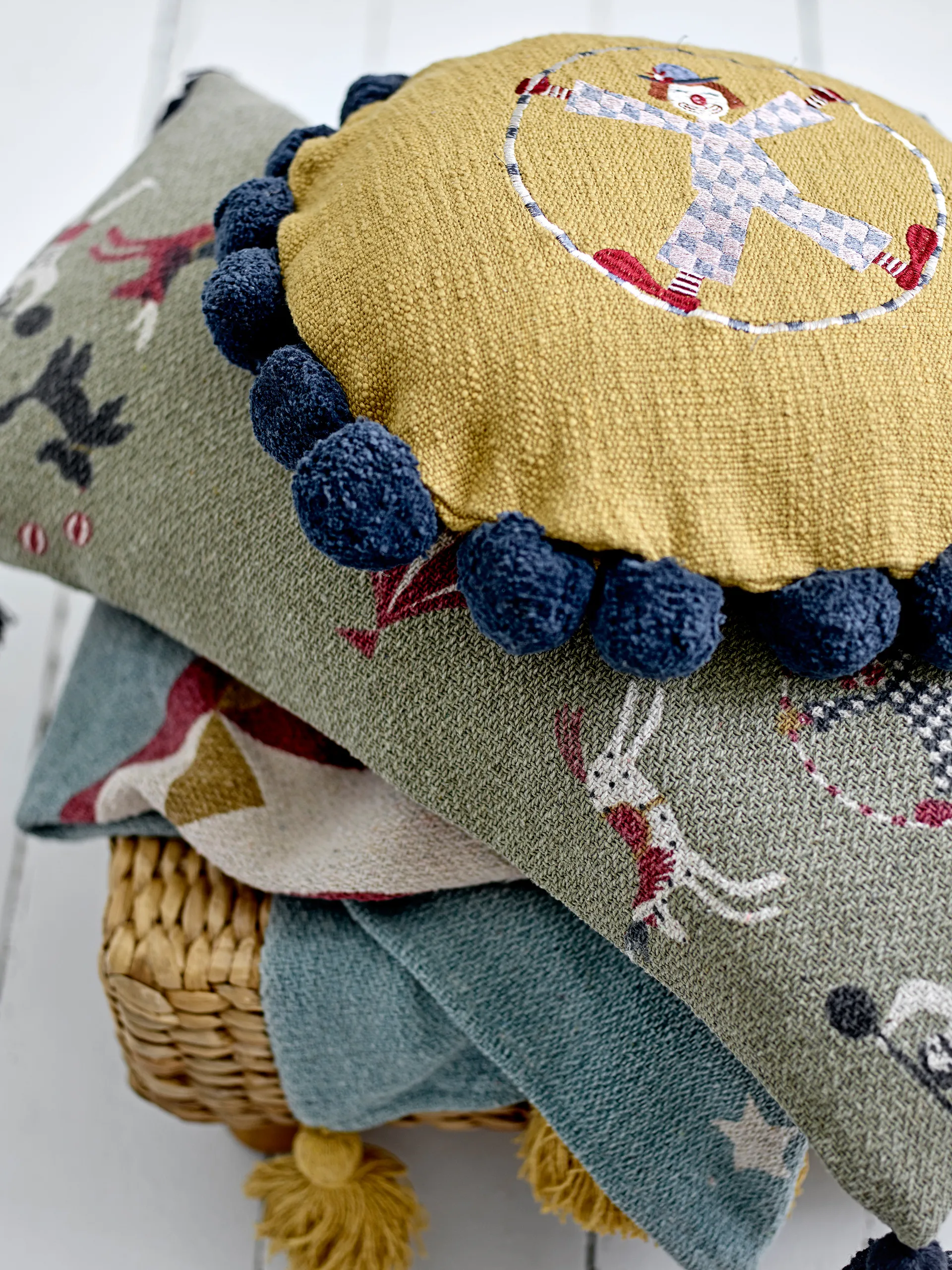 Prana torkkupeitto 130 x 160 cm, Sirkus Bloomingville