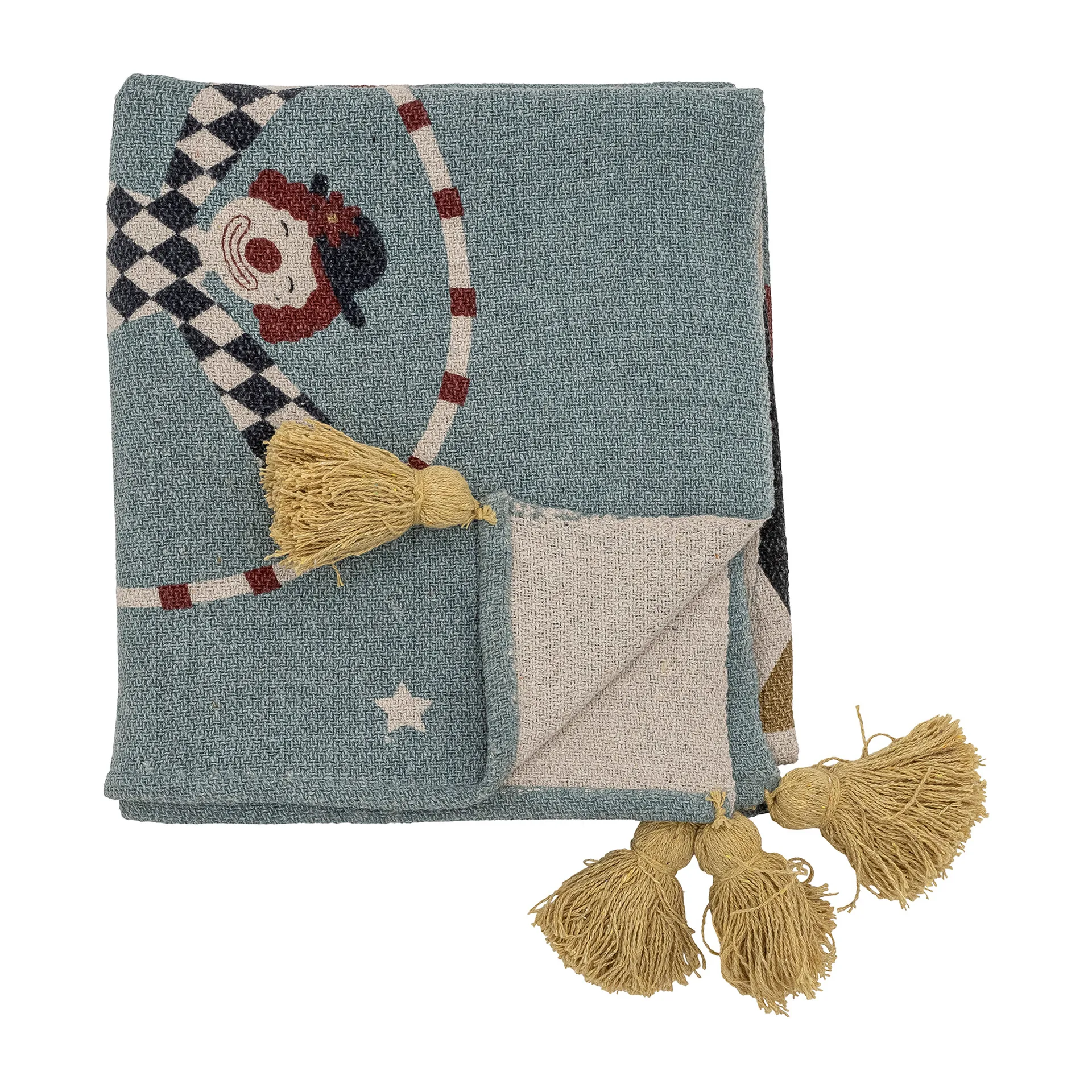 Prana torkkupeitto 130 x 160 cm, Sirkus Bloomingville